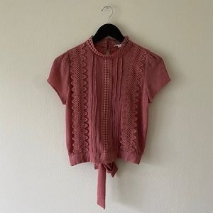 E&M Rust Color Top Size M
